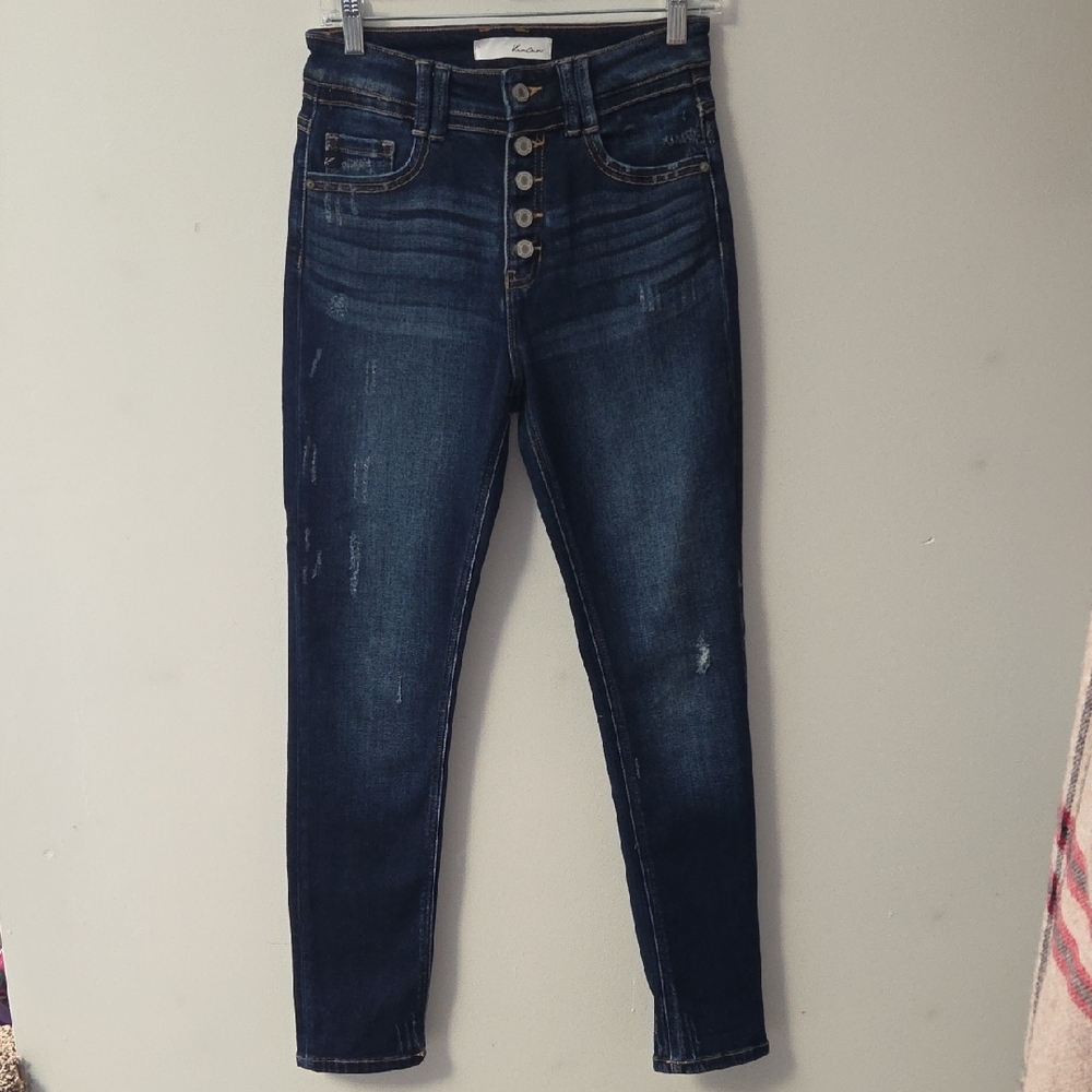 KanCan High Rise Dark Wash Jeans